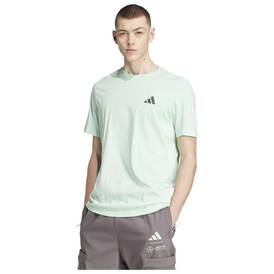 Adidas Ανδρική κοντομάνικη μπλούζα Mercedes - AMG Petronas Formula One Team Premium Woven Graphic Tee Adidas Ανδρική κοντομάνικη μπλούζα Mercedes - AMG Petronas Formula One Team Premium Woven Graphic Tee